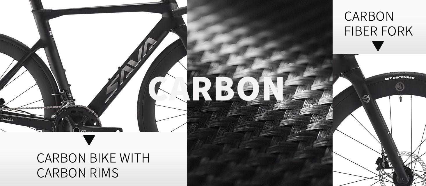 SAVA A7L full carbon frame, fork, cockpit and wheels