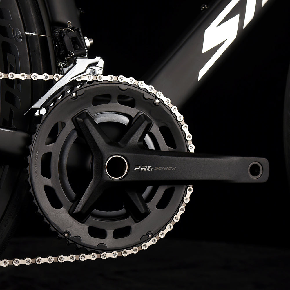 Compact 50/34T crankset