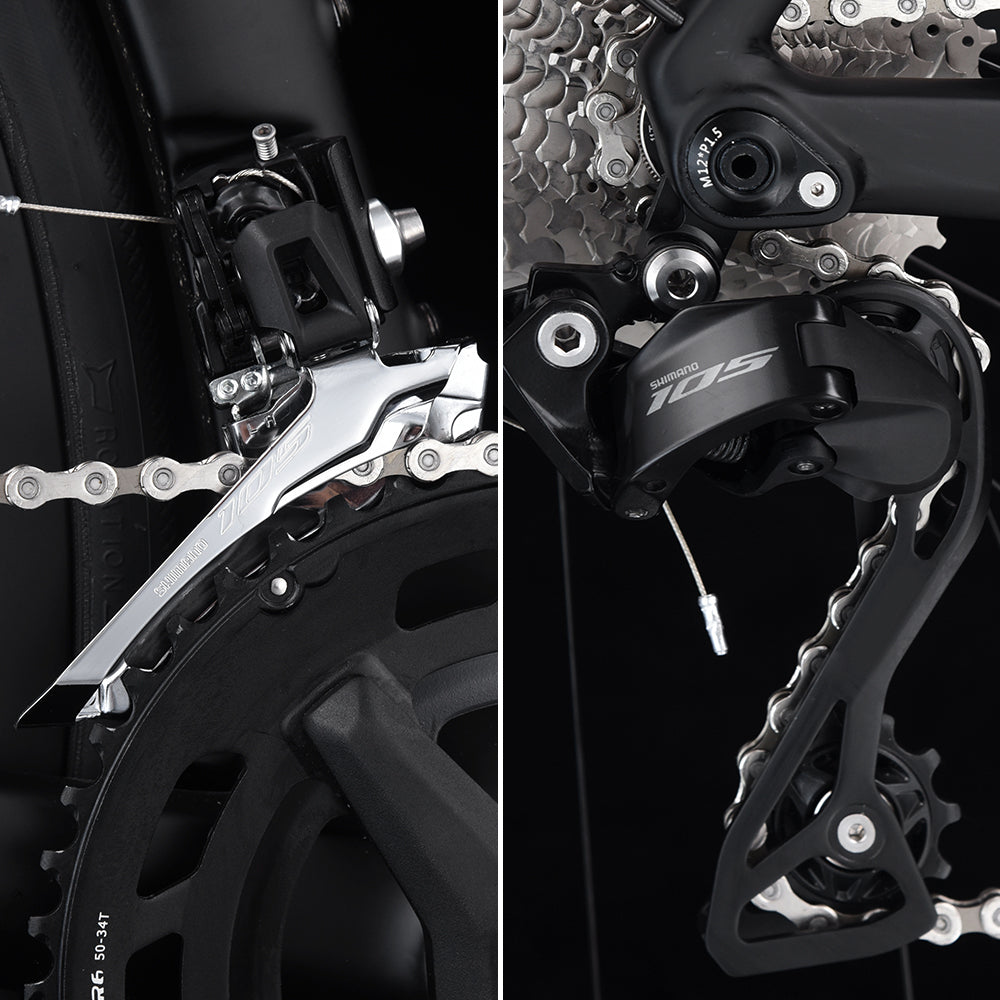 Shimano 105 R7100 shifting