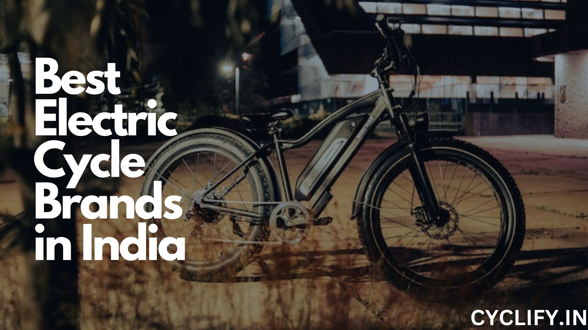 Best Electric cycle Brands in India