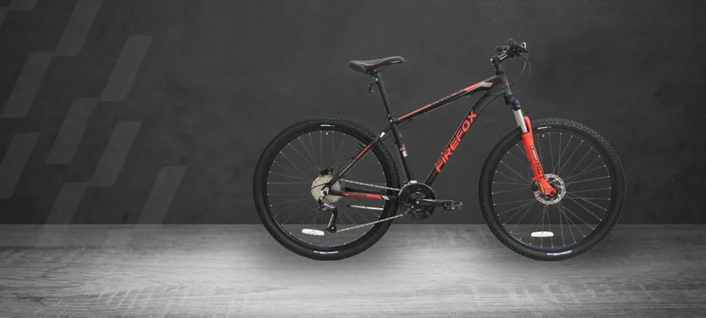 firefox vs ninety one cycles -  An image of a black firefox bike