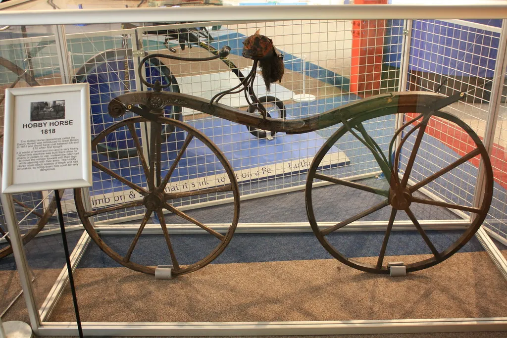 A Hobby Horse Bicycle.