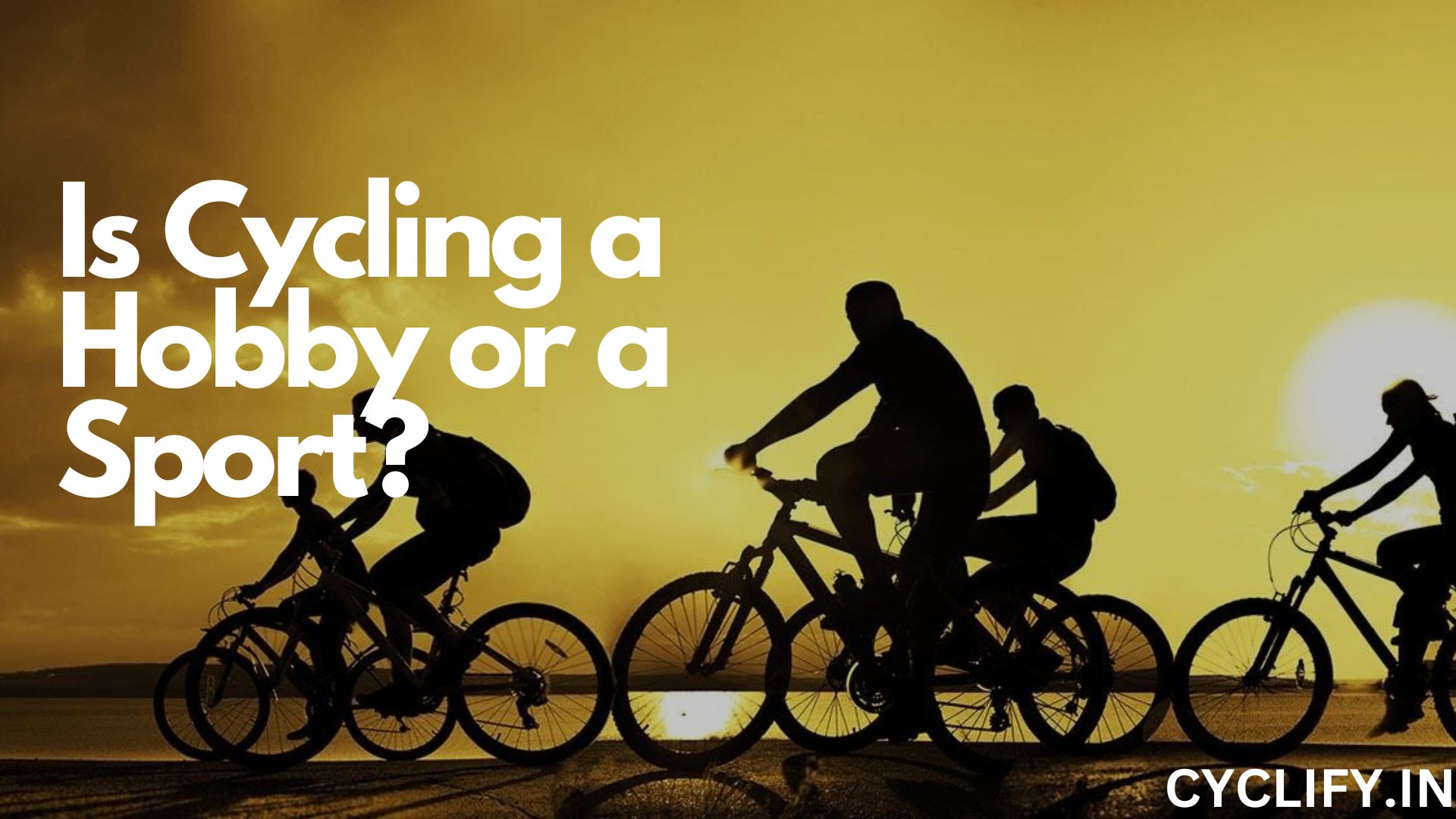 Is Cycling a Hobby or a Sport?