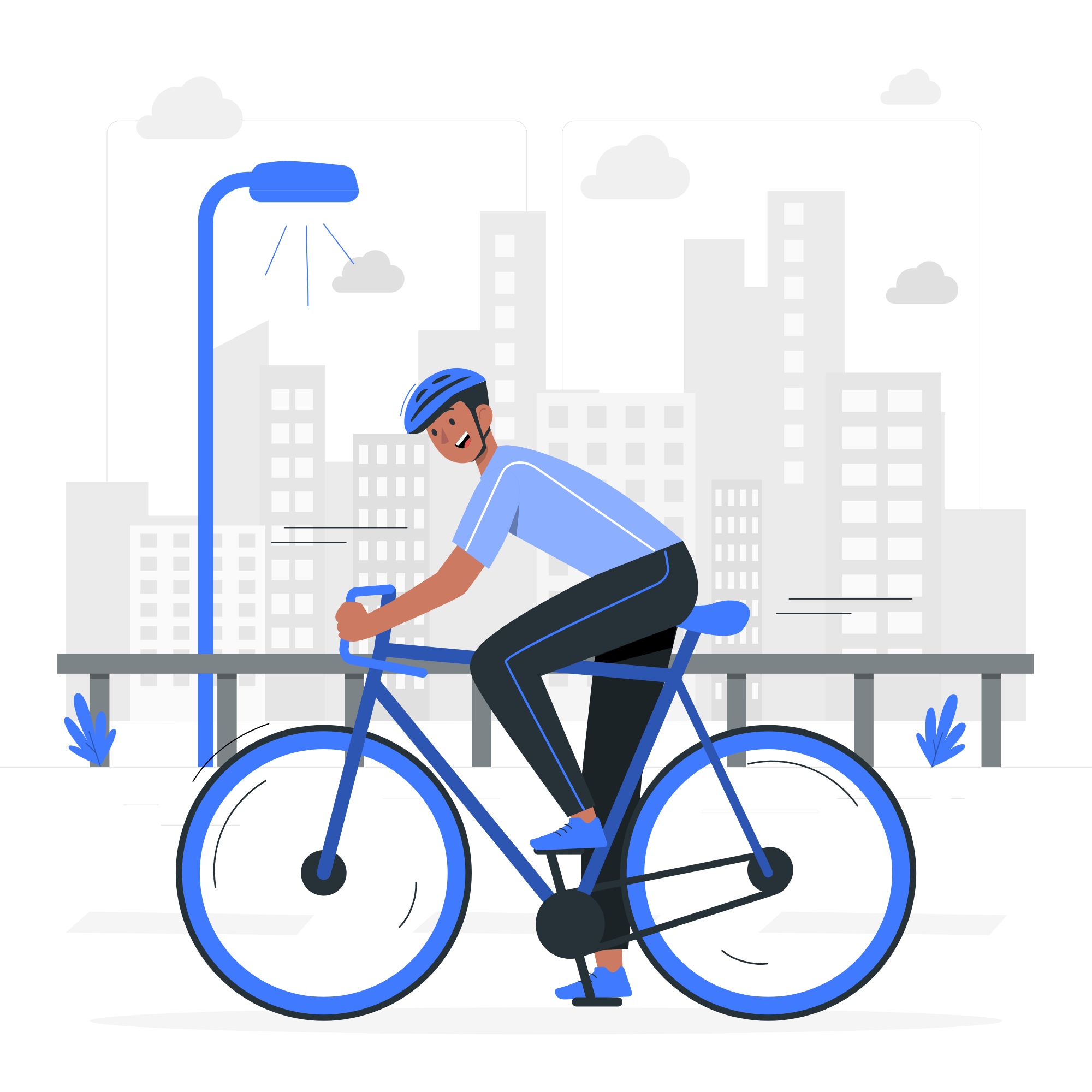 An Illustration of Cyclist