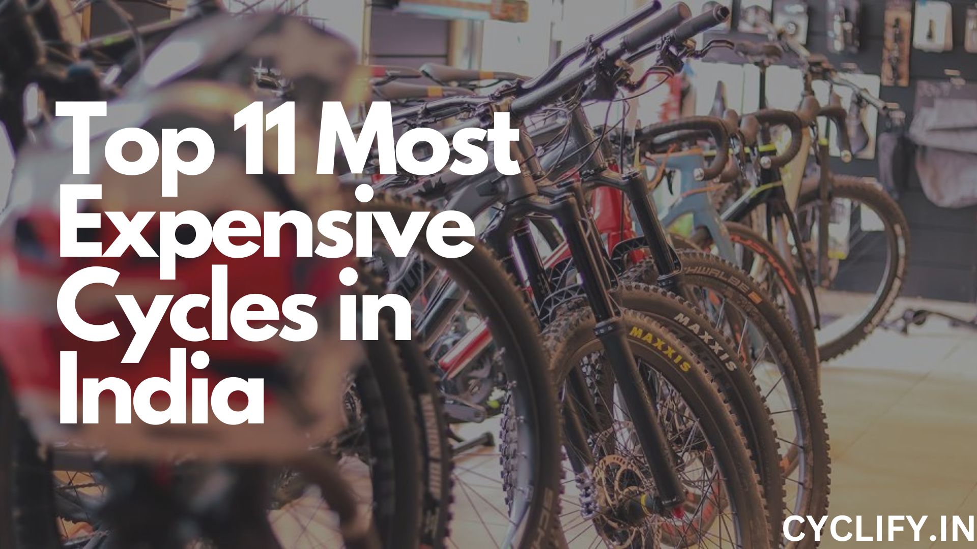 most expensive cycles in India