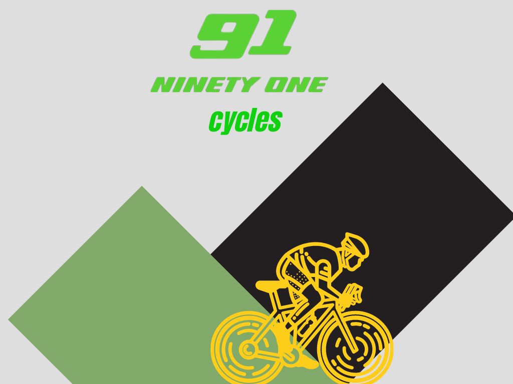 91 bicycle brand custom logo