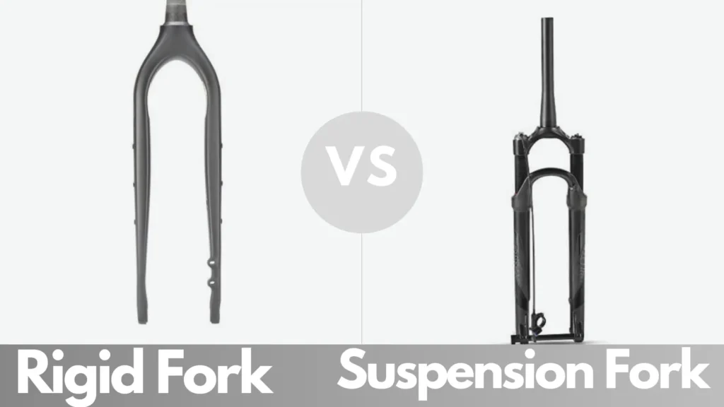 rigid fork vs suspension fork 