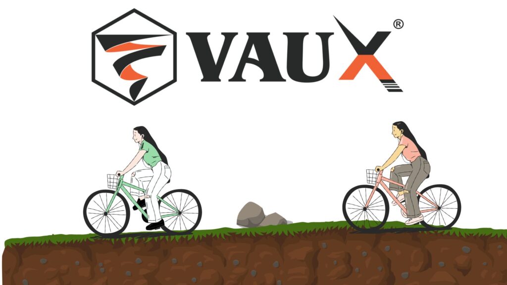 vaux cycles custom logo image made by cyclify.in