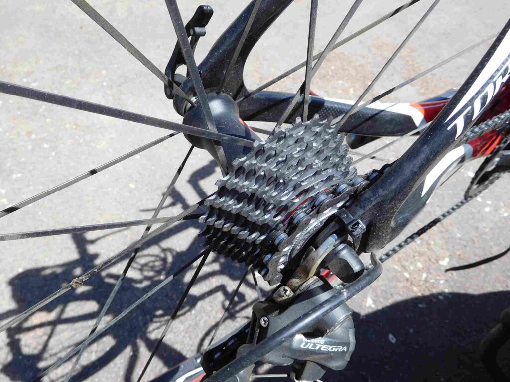 A bicycle 21 Speed Cassette.