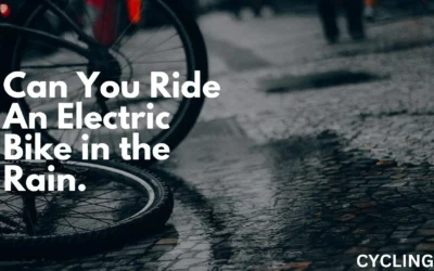 Can You Ride an Electric Bike in the Rain: 8 Tips to Make your Ride Better in Rain