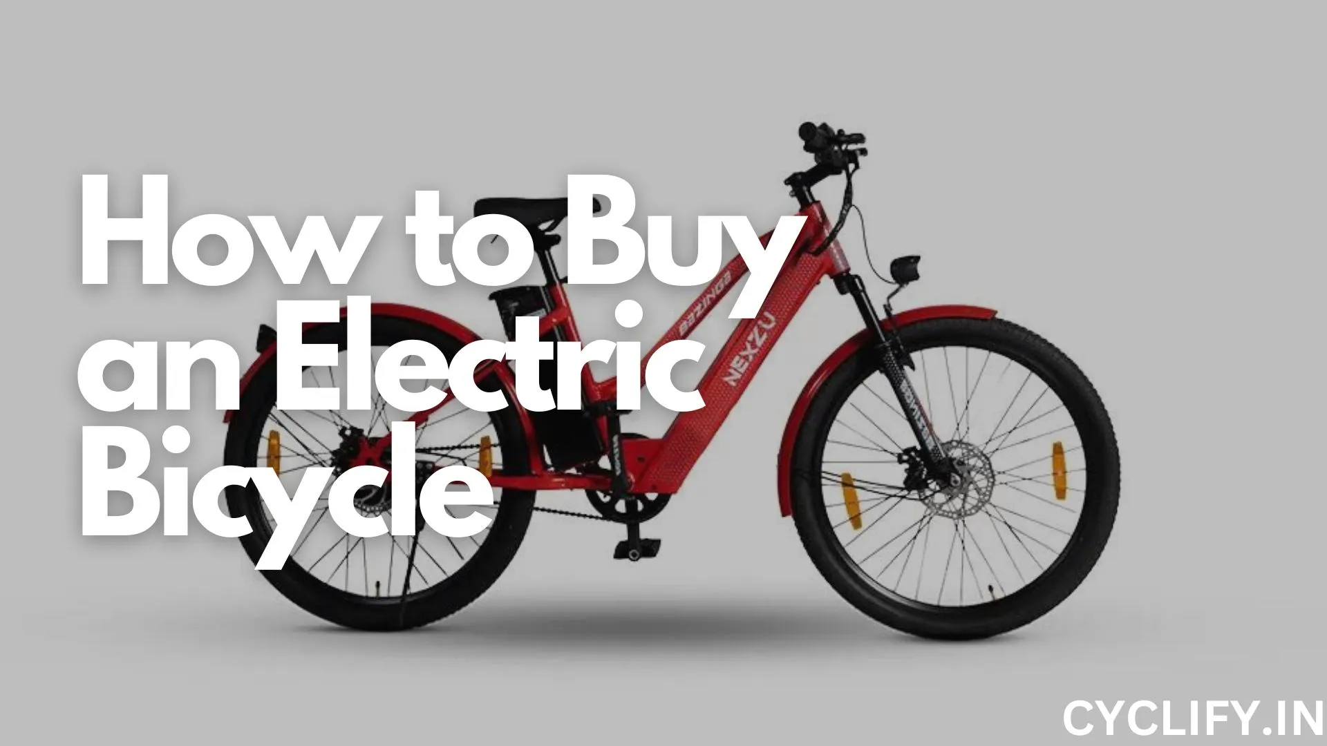 How to buy an Electric Bicycle In India