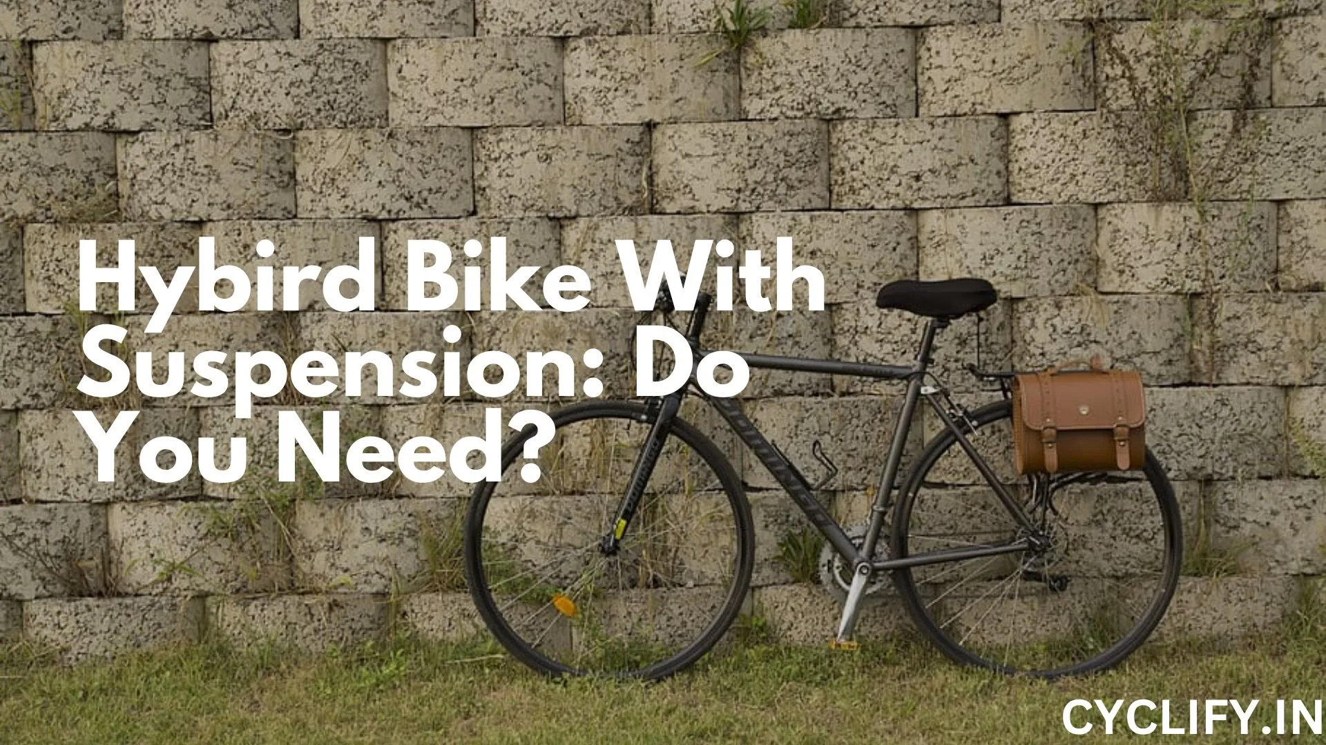 Do you really need suspensions on a hybrid bike