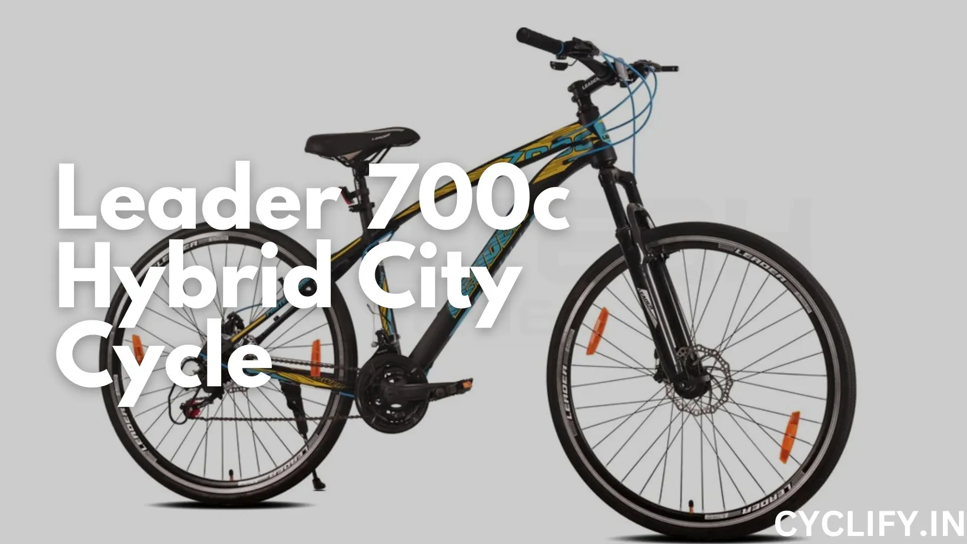Leader 700c Hybrid City Cycle Review