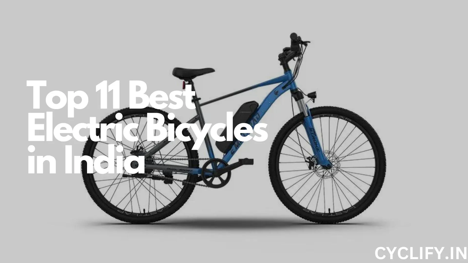 Best Electric Bicycles in India