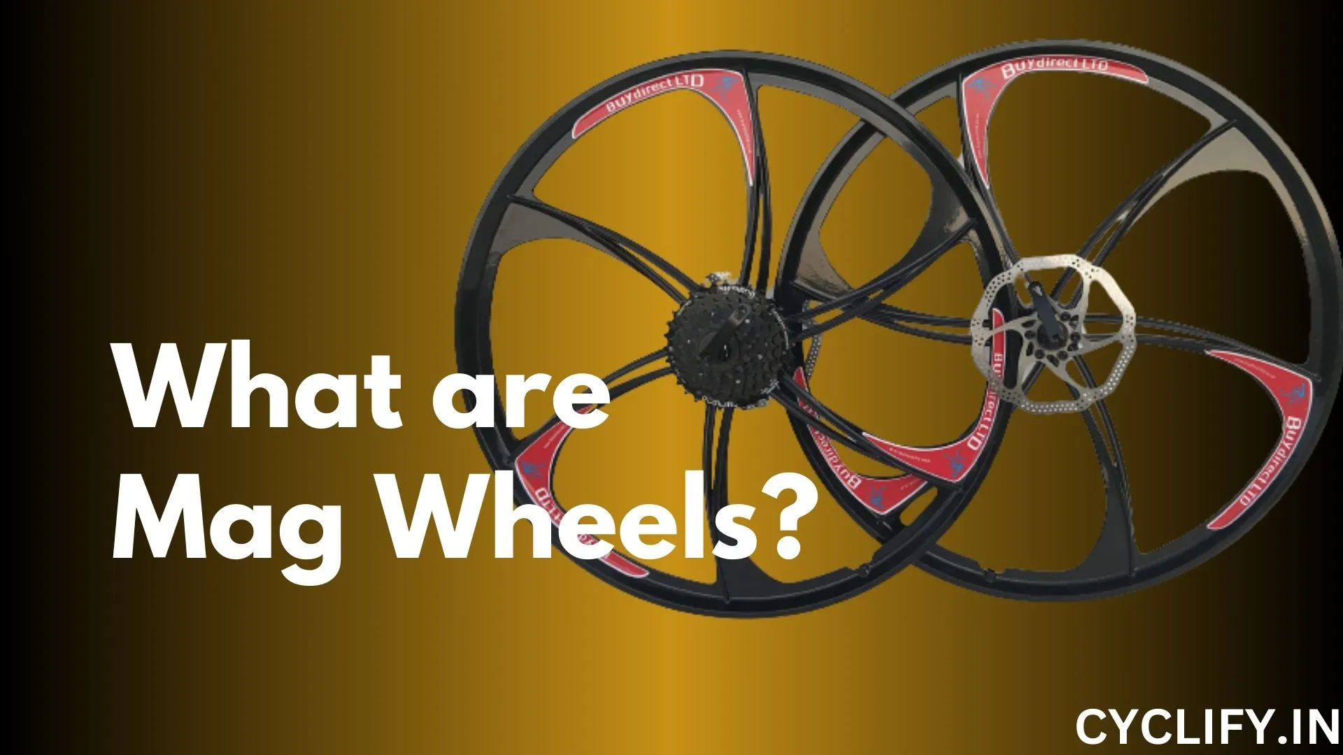 What are Mag wheels on a Bike