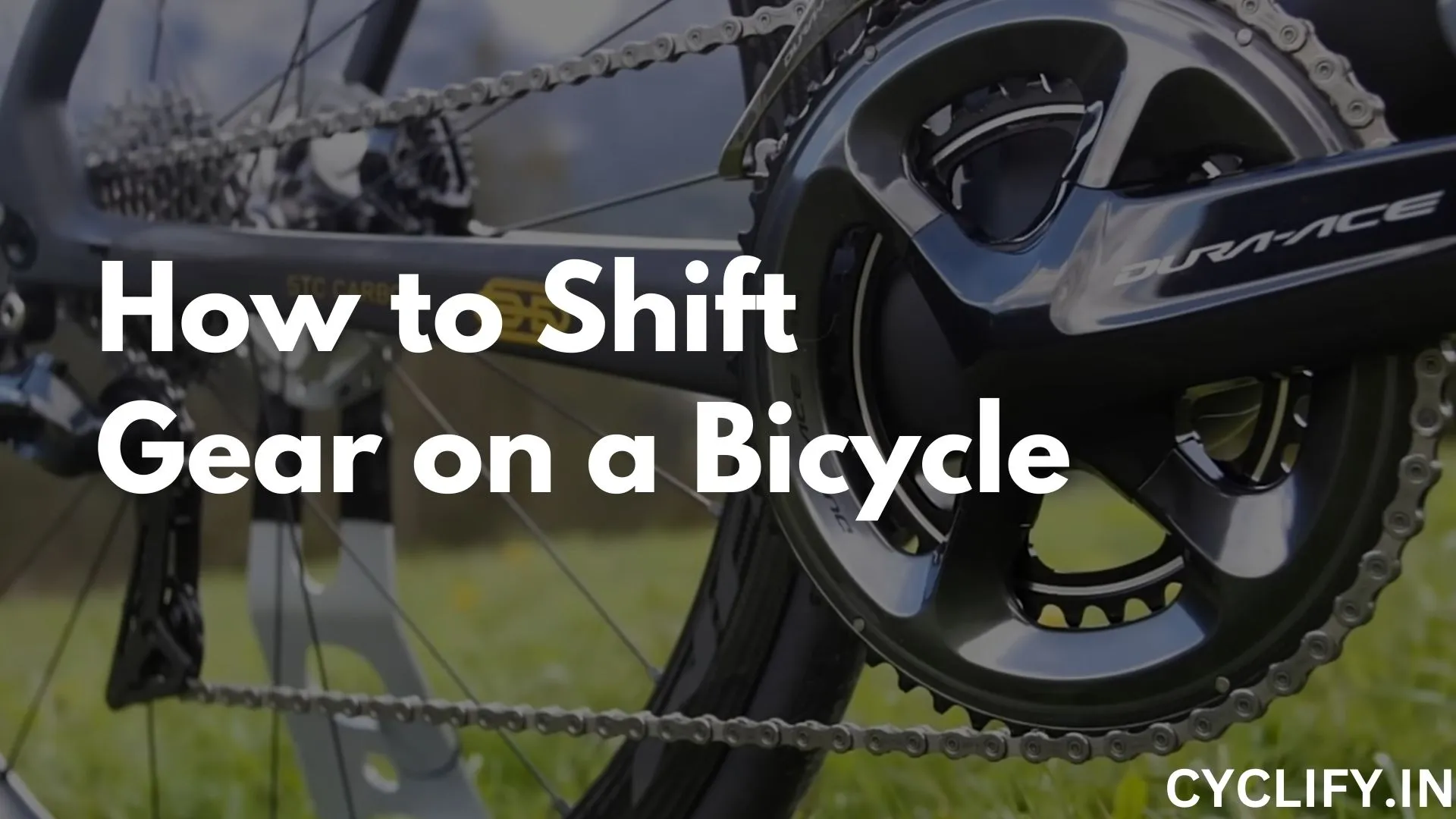 How to Shift Gears on a Bicycle