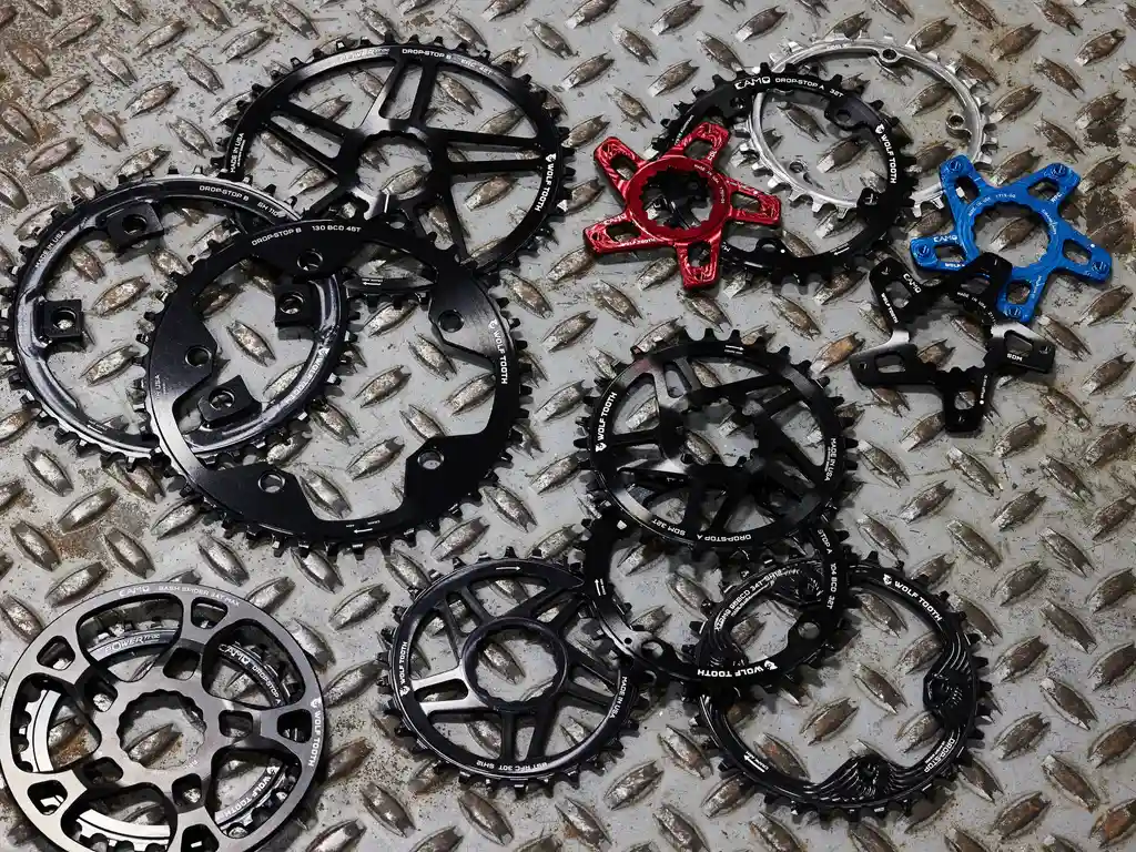 Multiple Chainrings of a Bicycle on a Floor